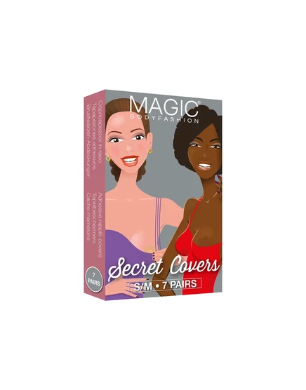 Женские водостойкие накладки на соски Magic 7 шт, латте