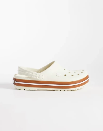Женские сабо Crocs Crocband, черно-белые