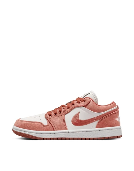 Оранжево-белые кроссовки Nike Air Jordan 1 Low SE orange