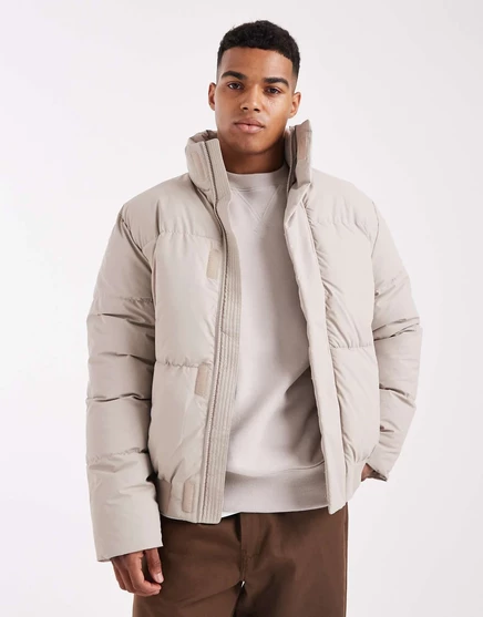 ДИЗАЙНЕРСКИЙ пуховик ASOS из камня stone
