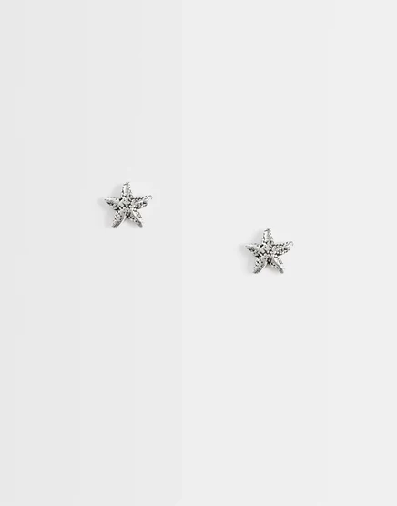 Женские серьги Kingsley Ryan Starfish 925, серебристые