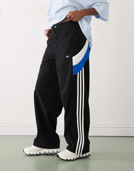 спортивные брюки adidas Originals черного и синего цветов black