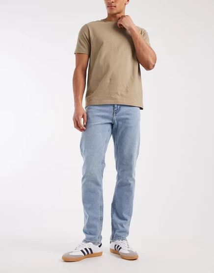 Мужские джинсы ONLY & SONS Weft, выбеленный деним