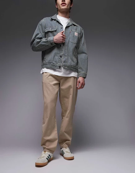 Брюки Topman essential, выстиранные в камне stone
