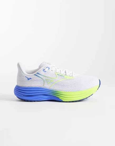Женские кроссовки Mizuno Wave Rider 29, бело-желтые
