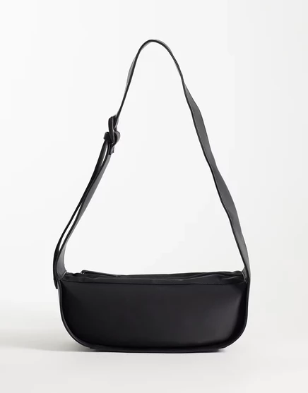 Женская нейлоновая сумка через плечо ASOS Design, черная