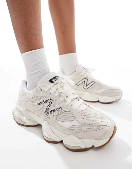 Кроссовки New Balance 9060 Beige Leopard (ASOS Exclusive)