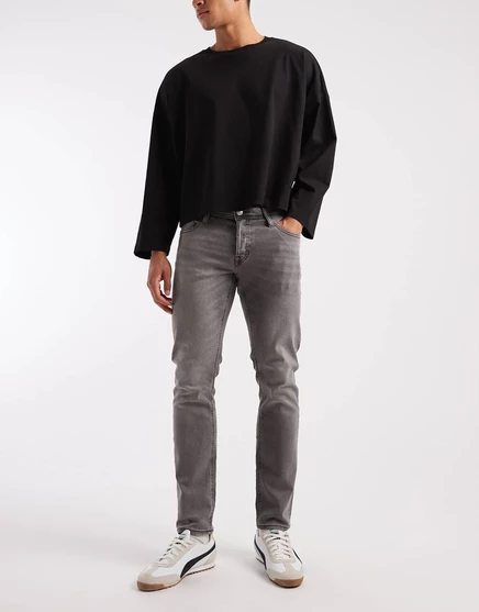 Мужские джинсы Jack & Jones Glenn Slim, черные