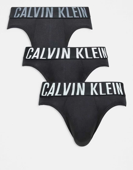 Мужские хипсы Calvin Klein Intense Power, 3 шт., черные
