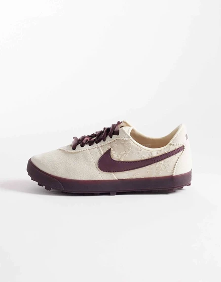 Женские кожаные кроссовки Nike Astrograbber, слоновая кость/коричневые