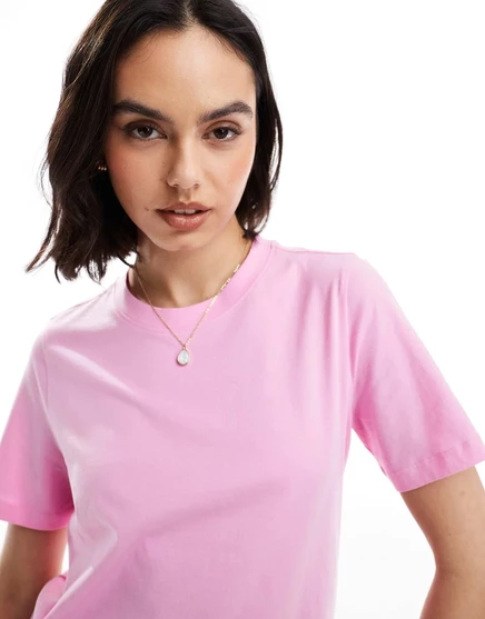 Футболка Vero Moda темно-розового цвета bonbon