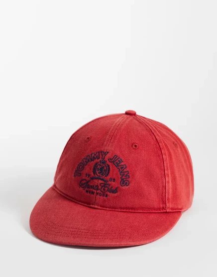 Мужская кепка Tommy Jeans Sports Club, красная