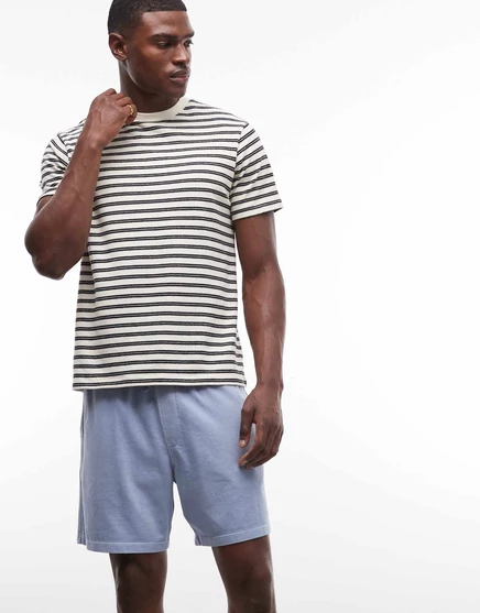 Мужские джерси-шорты ASOS Design свободного кроя, синие