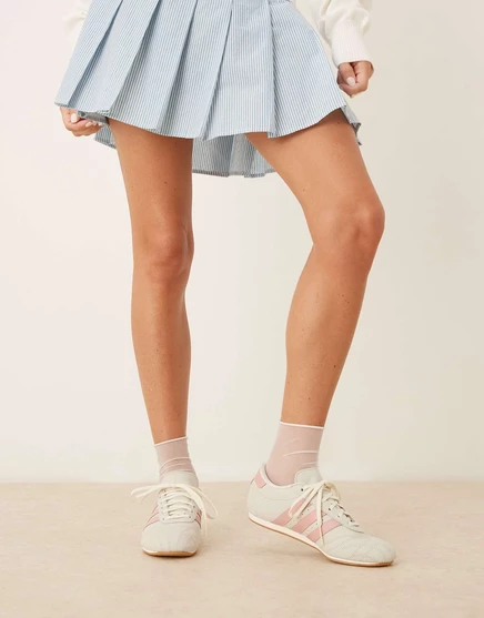 Женские кроссовки adidas Originals Taekwondo, кремово-розовые
