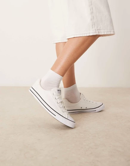 Кроссовки Converse Chuck Taylor All Star Dainty Lucky белого цвета white
