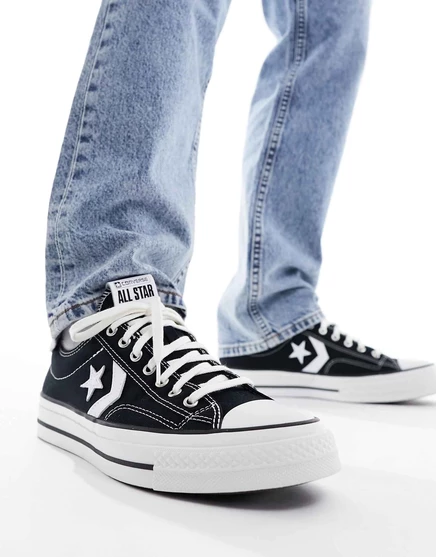 Кеды Converse Star Player 76 Premium, черно-белые