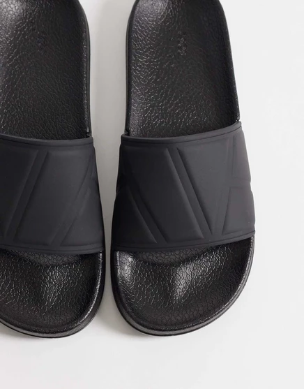 ДИЗАЙНЕРСКИЕ слайды ASOS выполнены в черном цвете black