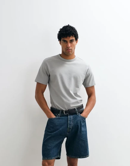Мужская плотная футболка ASOS Design breatheMAX, серая