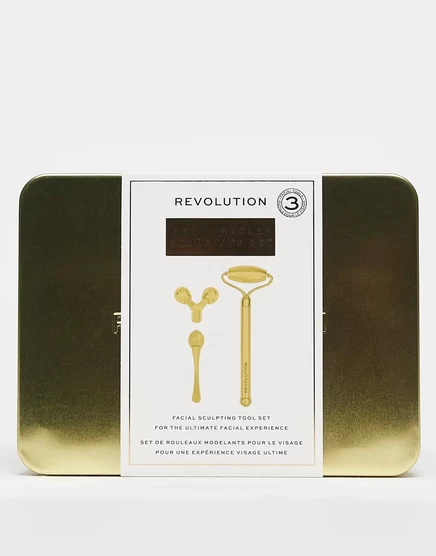 Набор роликов для лица Revolution Skincare Pro Miracle Sculpting 3-в-1