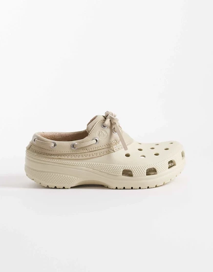 Классические сабо Islander от Crocs на косточке bone/moth