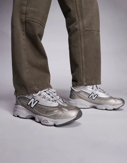 Унисекс кроссовки New Balance M1000, серебристо-бежевые