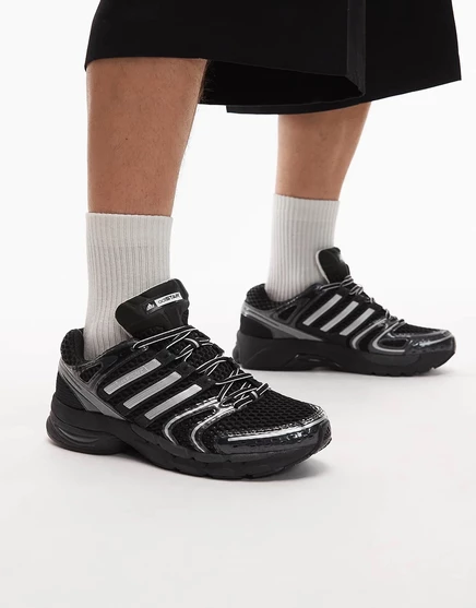 Мужские кроссовки adidas Originals Adistar Control 5, черно‑серебристые