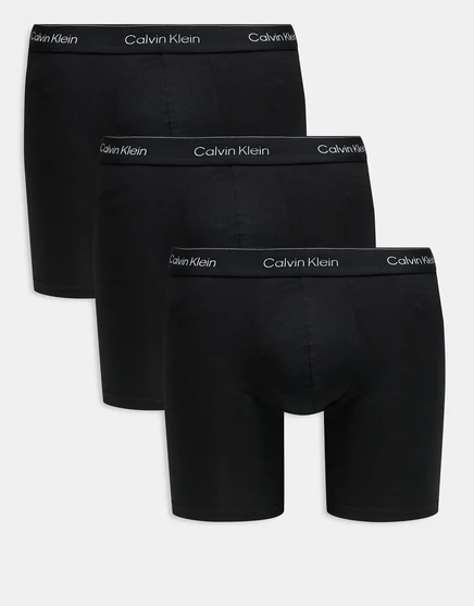 Мужские трусы-боксеры Calvin Klein Icon, 3 шт., черные