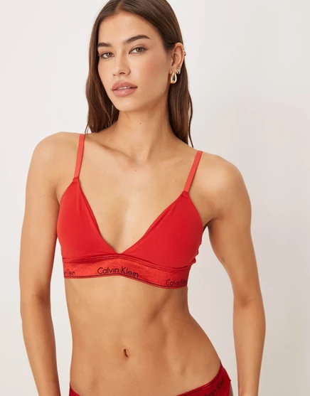 Женский бюстгальтер Calvin Klein Icon, красный