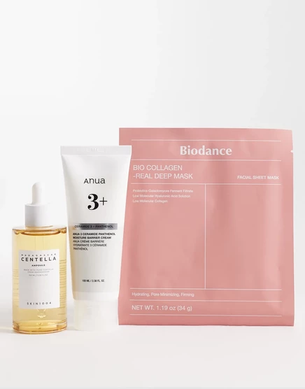 Женский набор ухода Korean Skincare K-skin Glow Edit