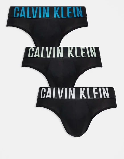 Мужские брифы Calvin Klein Intense Power 3 шт., черные