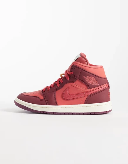 Женские кроссовки Jordan Air Jordan 1 SE Mid, красные