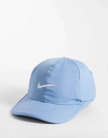 Женская кепка Nike Training Club с логотипом Swoosh, светло-голубая