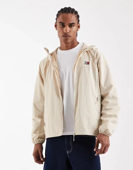 Мужская куртка Tommy Jeans Chicago складная с капюшоном, классический бежевый