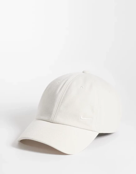 Женская кепка Nike Club Swoosh, бежевая