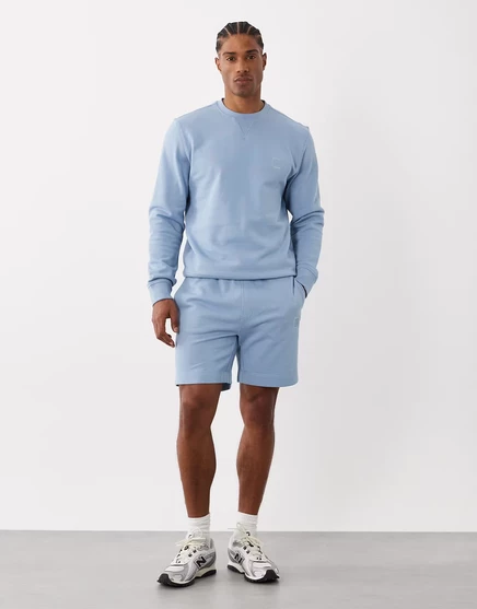 Шорты HUGO BOSS regular fit светло-голубого цвета - часть комплекта светло-пастельно-голубого цвета