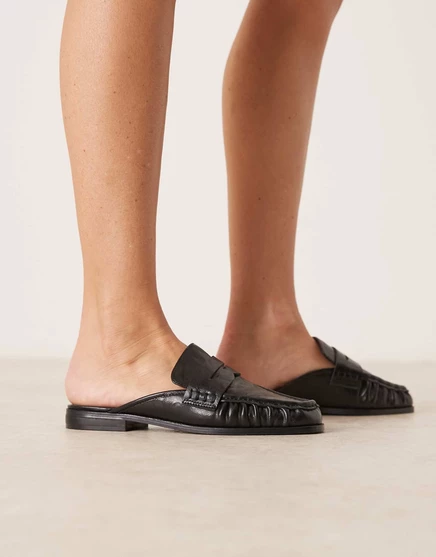 Женские мюли ASOS Design Wide Fit Mouse, черные