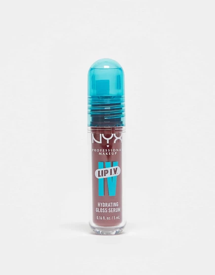 Увлажняющий блеск для губ NYX Professional Makeup Lip IV Stain- Румяна Rush blush rush
