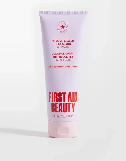 Скраб для тела first aid beauty kp bump eraser, клубничный, 226 г