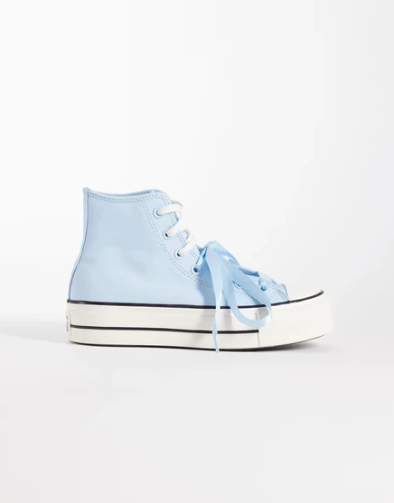 Женские кеды Converse All Star Lift, светло-голубые