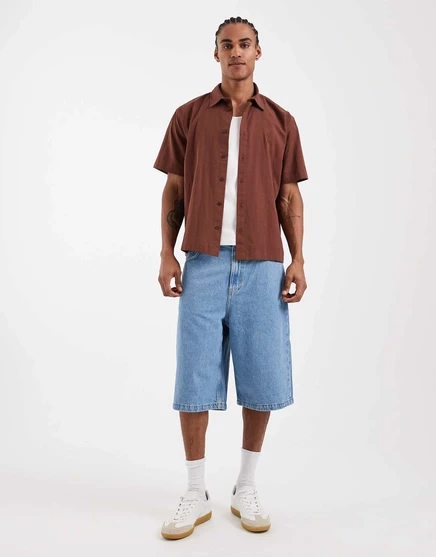 Мужские джинсовые шорты Cotton On Super Baggy, синие