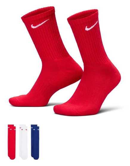 Мужские носки Nike Everyday Cushioned 3 пары, разноцветные