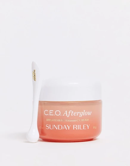 Sunday Riley CEO Осветляющий крем с витамином С после сияния, 50 г