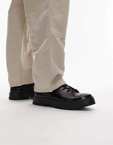 Лоферы Converse Chuck 70 кожаные, черные