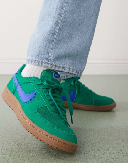 Кеды Nike Field General, зеленые и синие