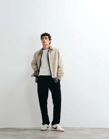 Прямые спортивные брюки Jack &amp Jones черного цвета black