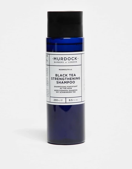 Мужской укрепляющий шампунь Murdock London с черным чаем, 250 мл