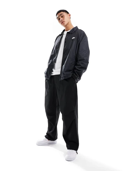 Темно-синяя куртка Nike Club black