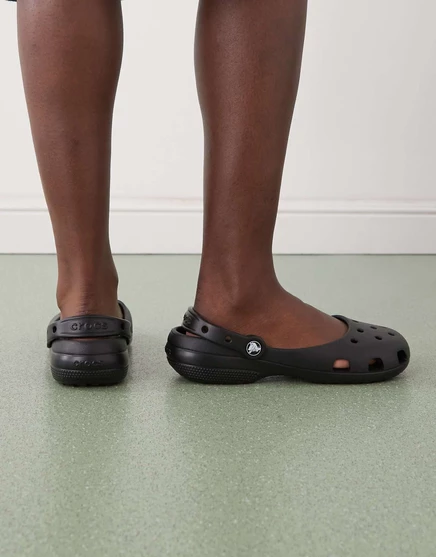 Женские балетки-клоги Crocs Classic, черные