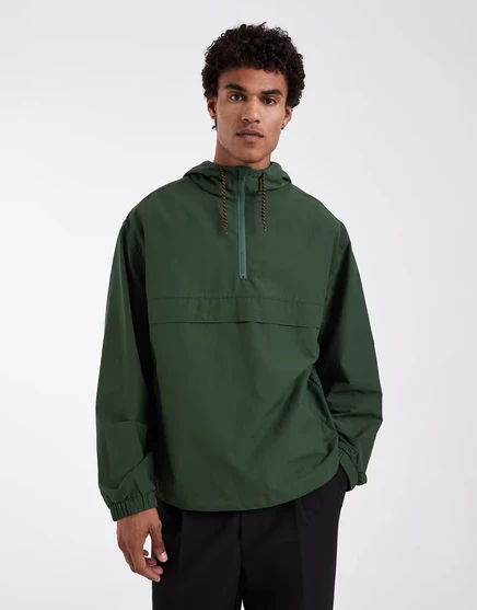 Мужской дождевик ASOS Design StormMAX, темно-зеленый