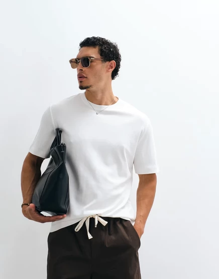 Футболка Mango белого цвета white